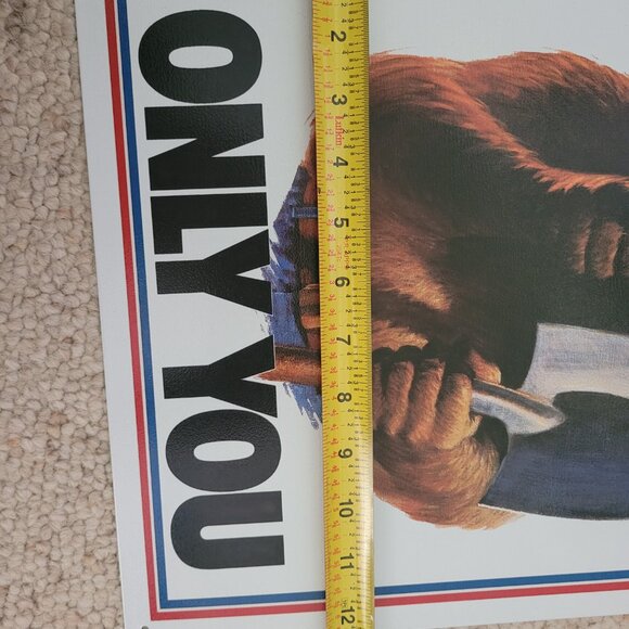 Brand new smokey the bear only you fire tin wall hanging forest - Picture 3 of 3